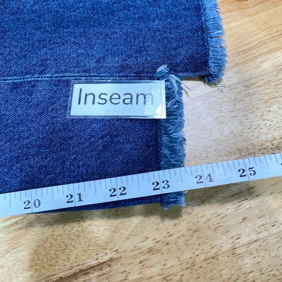 Wilfred X Citizens Of Humanity Liv Straight Step Raw Hem Jeans Women's 30 - Picture 11 of 12